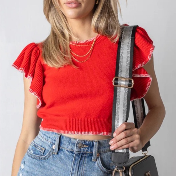 vestique Tops - Vestique Favorite Game Top Cropped Large